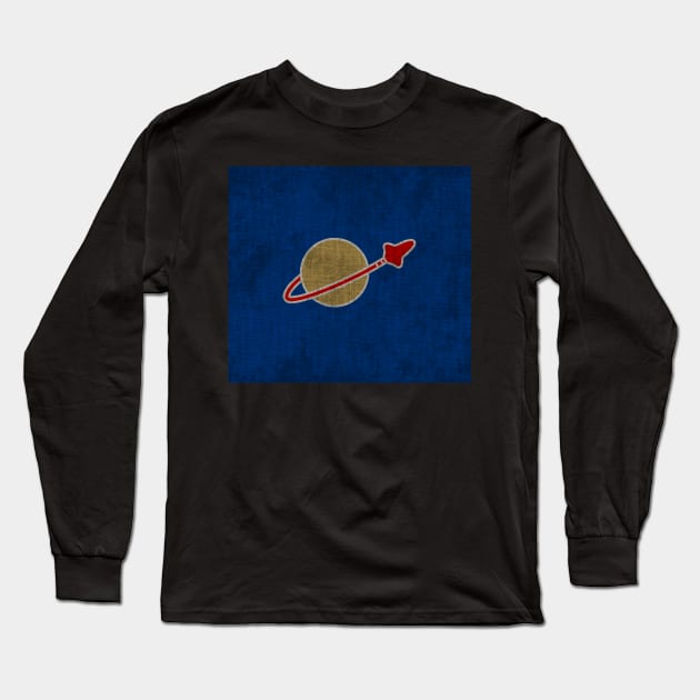 Bricks 13 - Classic Space / Futuron Long Sleeve T-Shirt by Cleobule